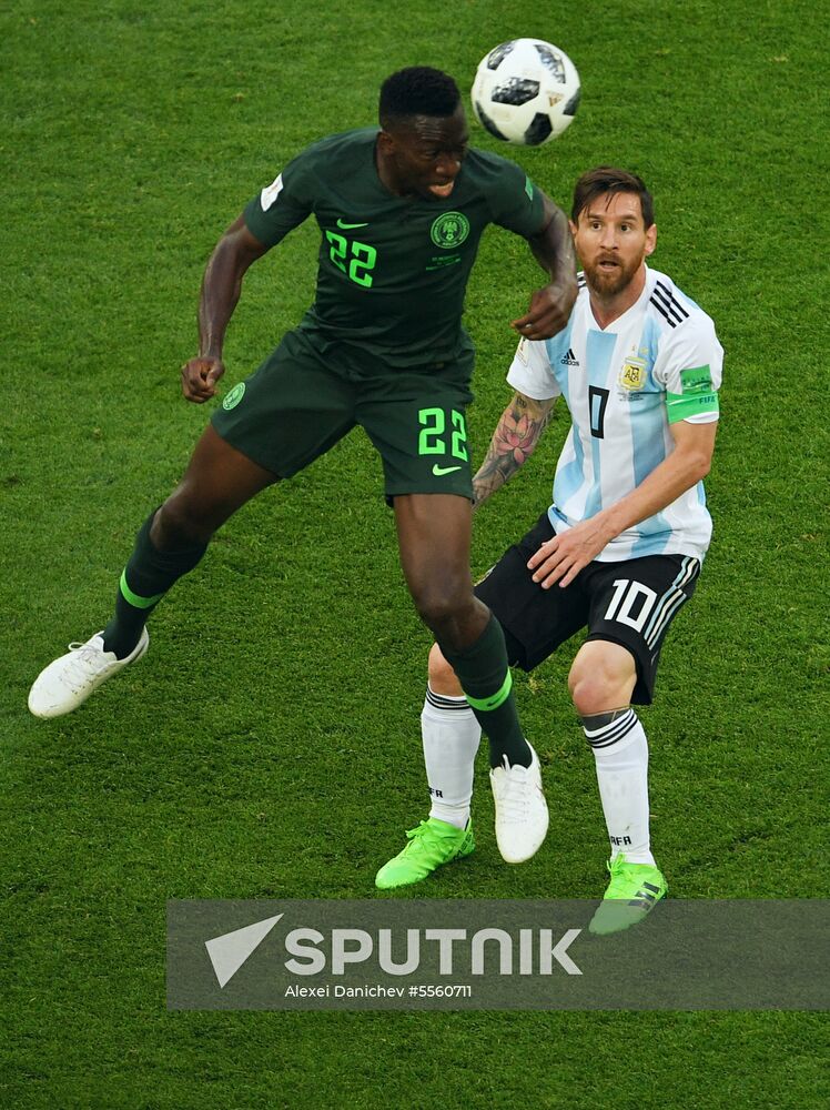 Russia World Cup Nigeria - Argentina