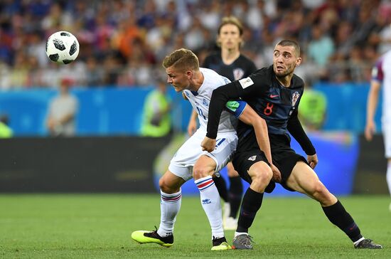 Russia World Cup Iceland - Croatia 