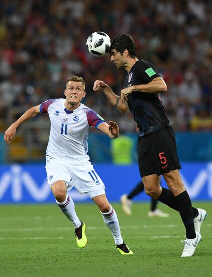 Russia World Cup Iceland - Croatia 