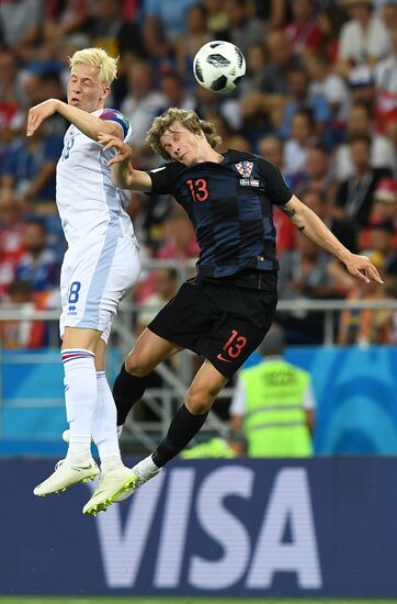 Russia World Cup Iceland - Croatia 