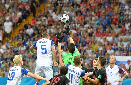 Russia World Cup Iceland - Croatia 