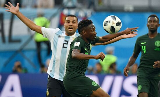 Russia World Cup Nigeria - Argentina