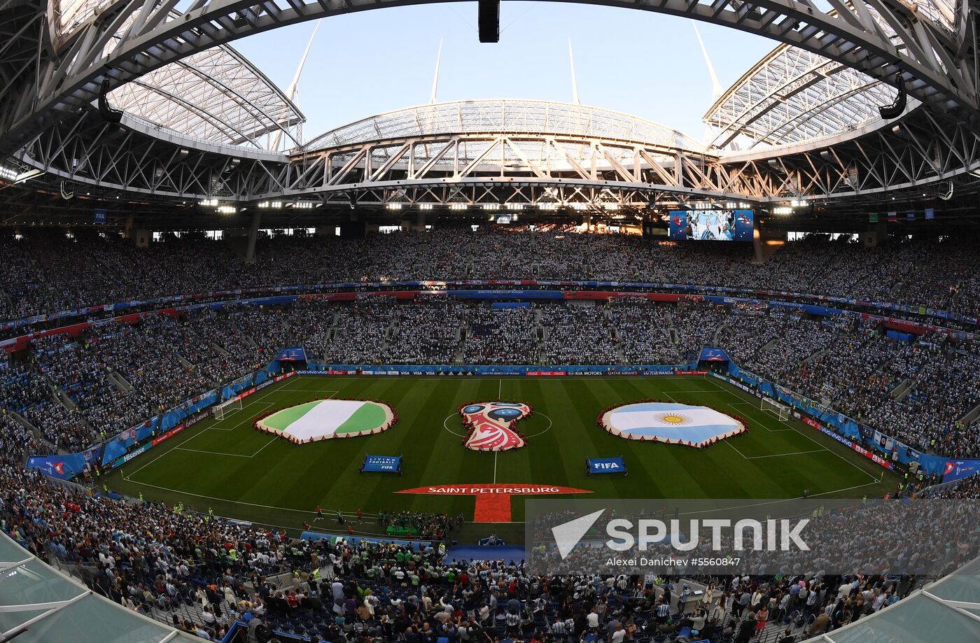 Russia World Cup Nigeria - Argentina