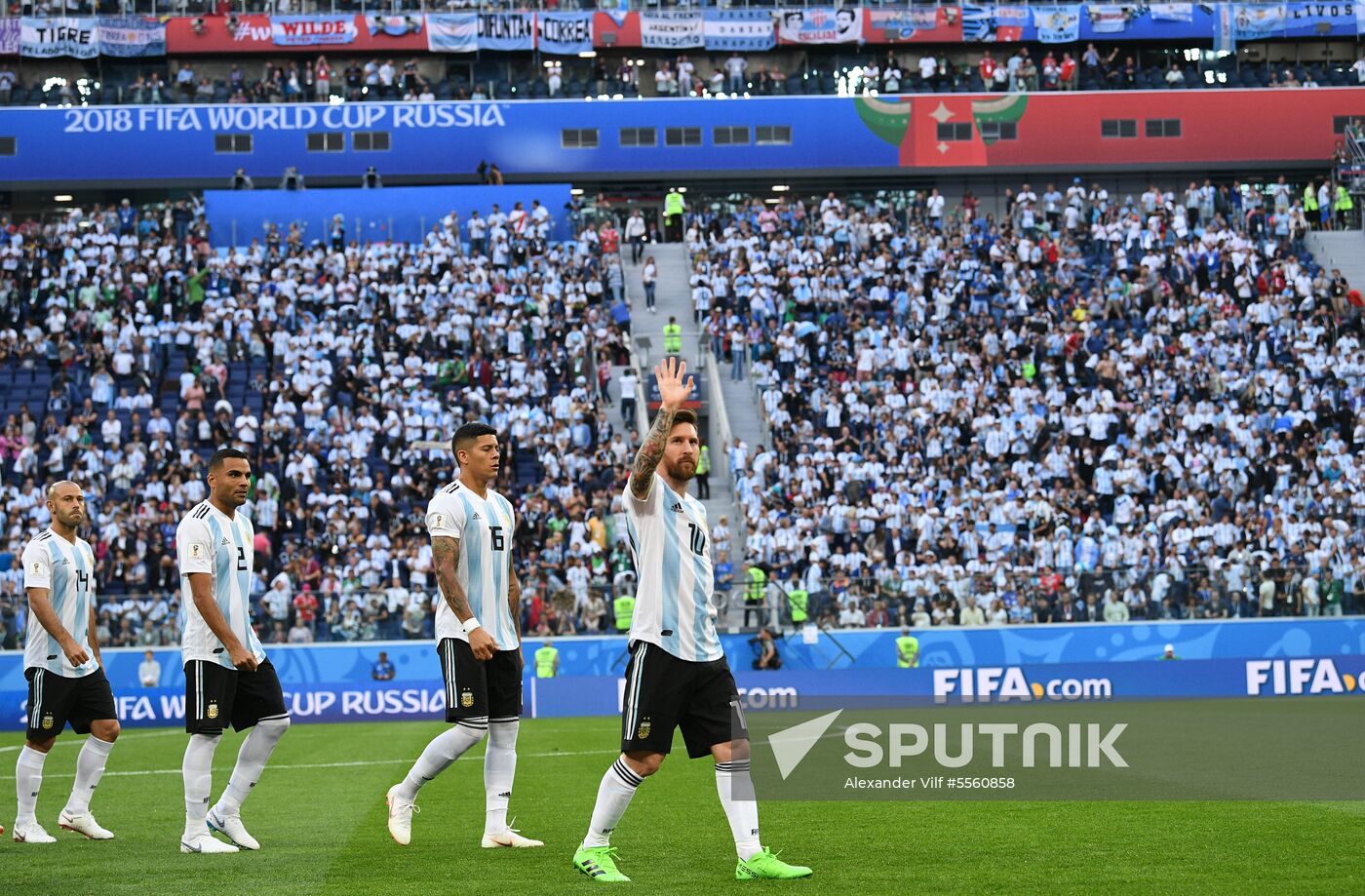 Russia World Cup Nigeria - Argentina