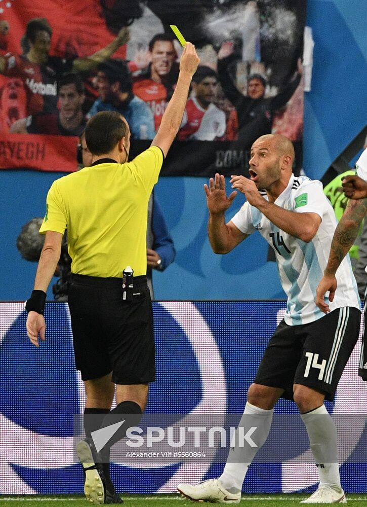 Russia World Cup Nigeria - Argentina