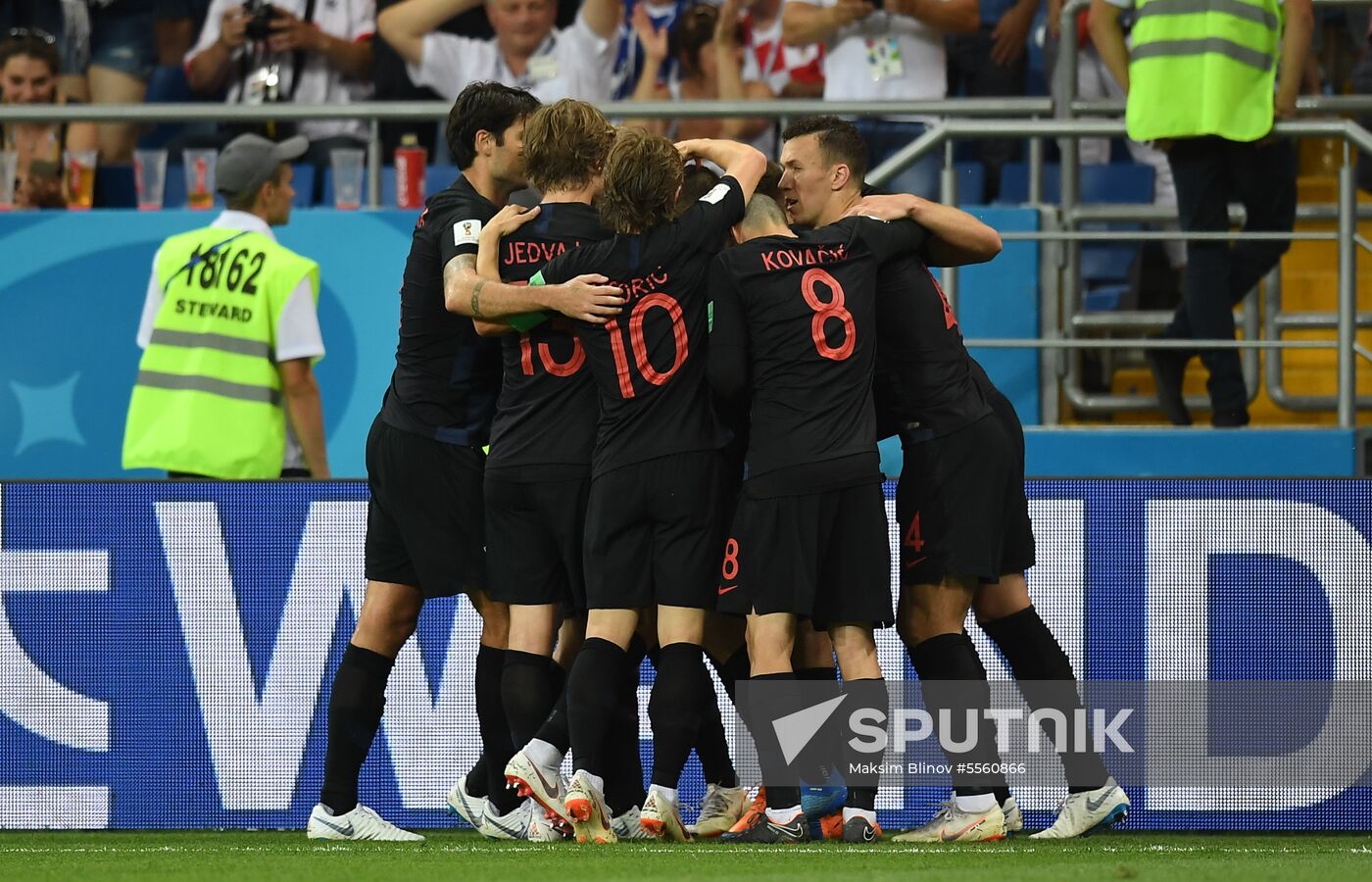 Russia World Cup Iceland - Croatia