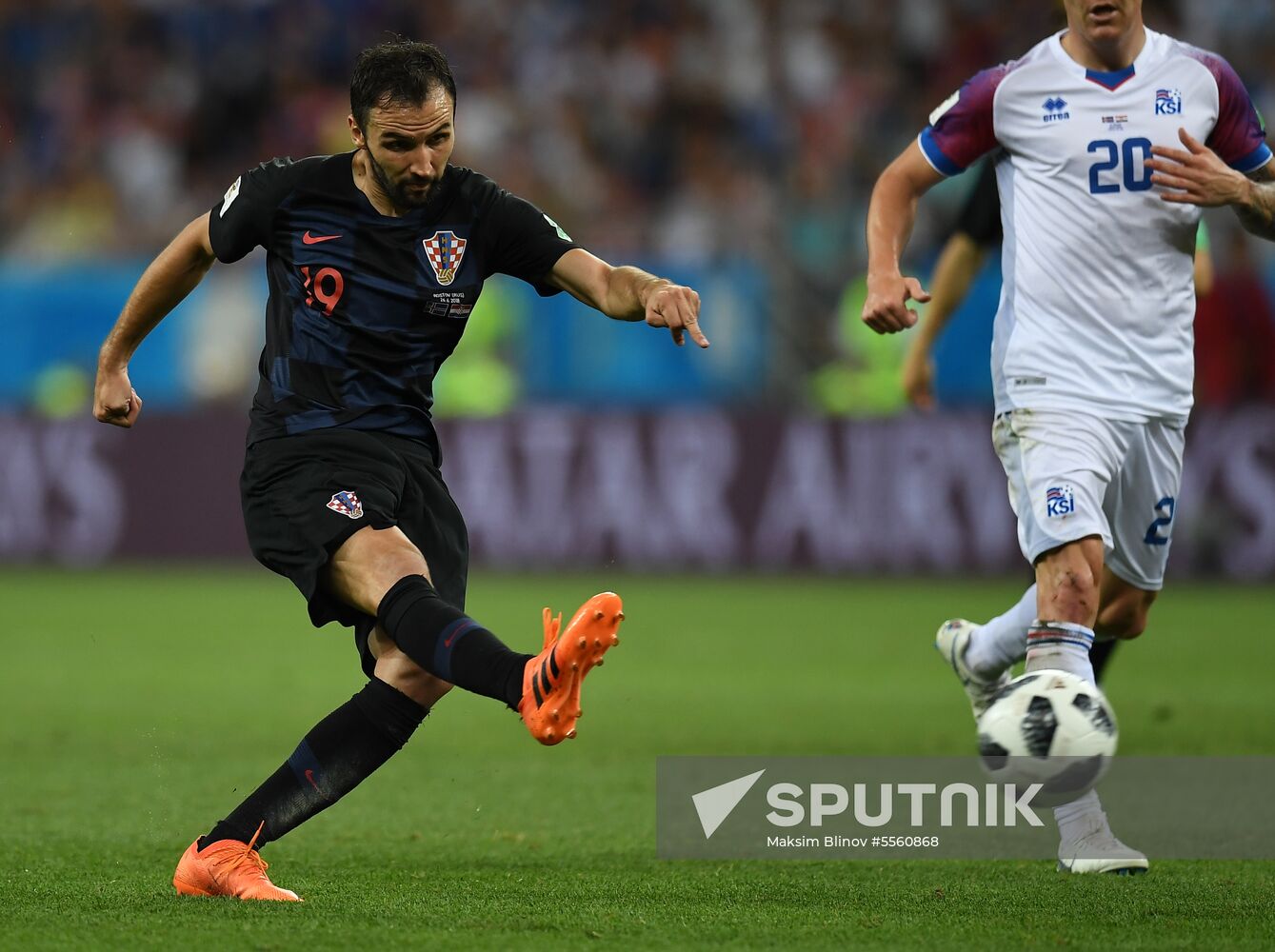 Russia World Cup Iceland - Croatia