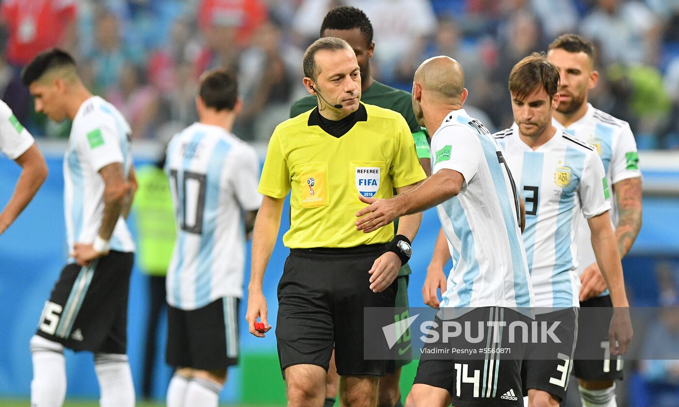 Russia World Cup Nigeria - Argentina