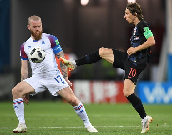 Russia World Cup Iceland - Croatia 