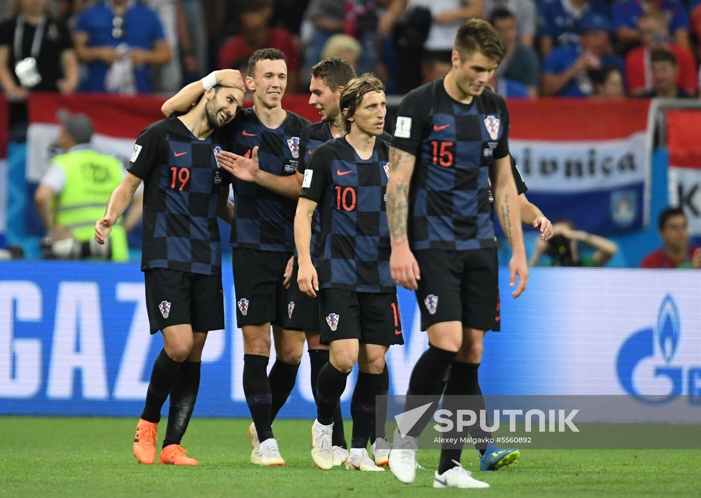 Russia World Cup Iceland - Croatia