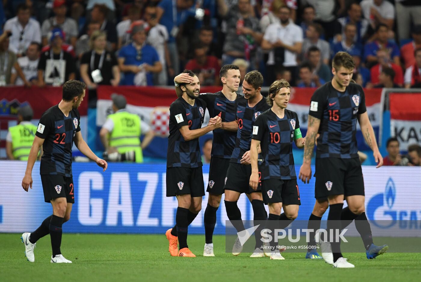 Russia World Cup Iceland - Croatia