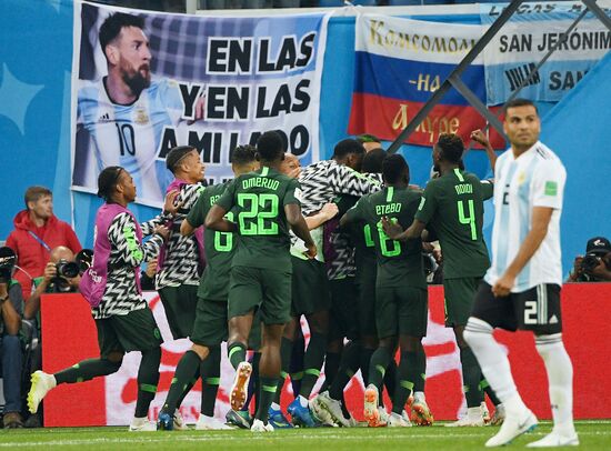 Russia World Cup Nigeria - Argentina