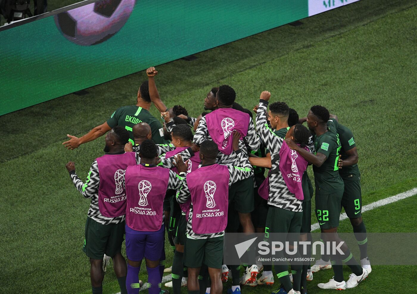 Russia World Cup Nigeria - Argentina