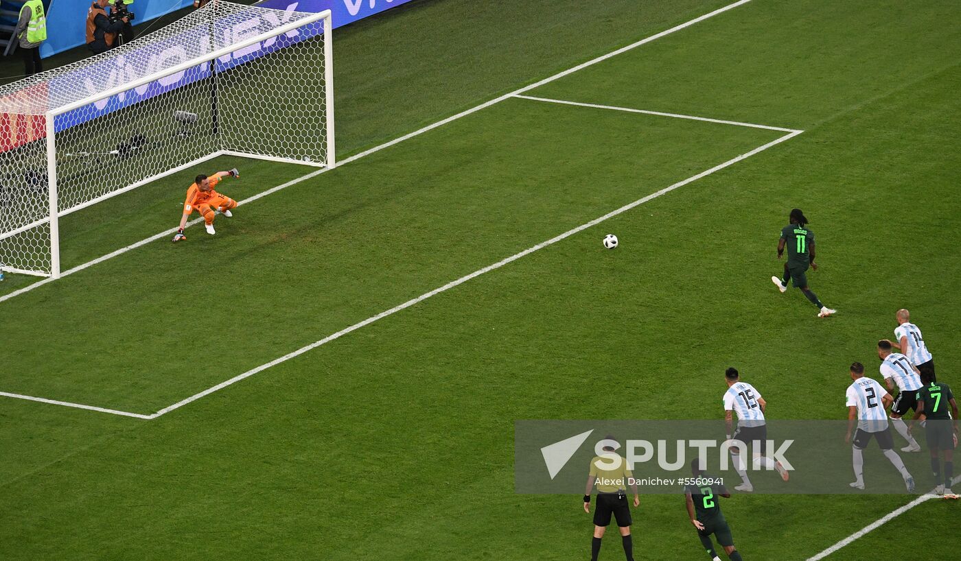 Russia World Cup Nigeria - Argentina