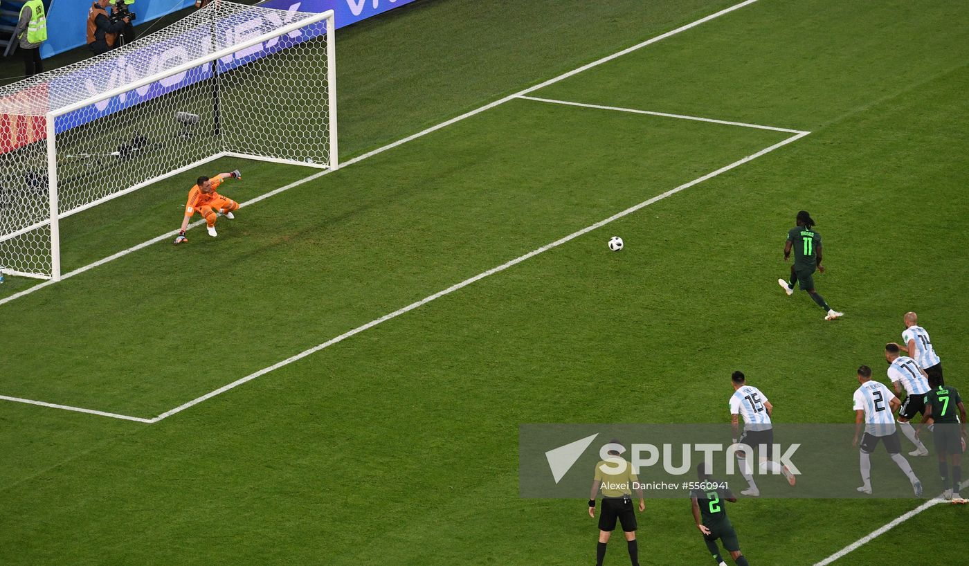 Russia World Cup Nigeria - Argentina