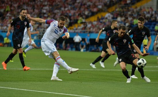 Russia World Cup Iceland - Croatia 