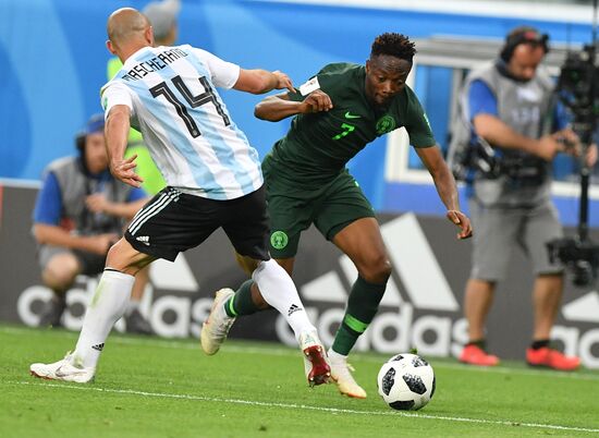 Russia World Cup Nigeria - Argentina