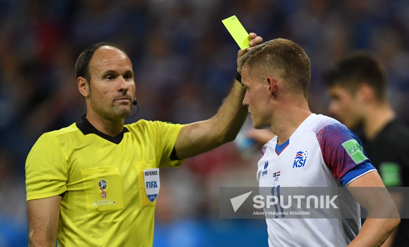 Russia World Cup Iceland - Croatia