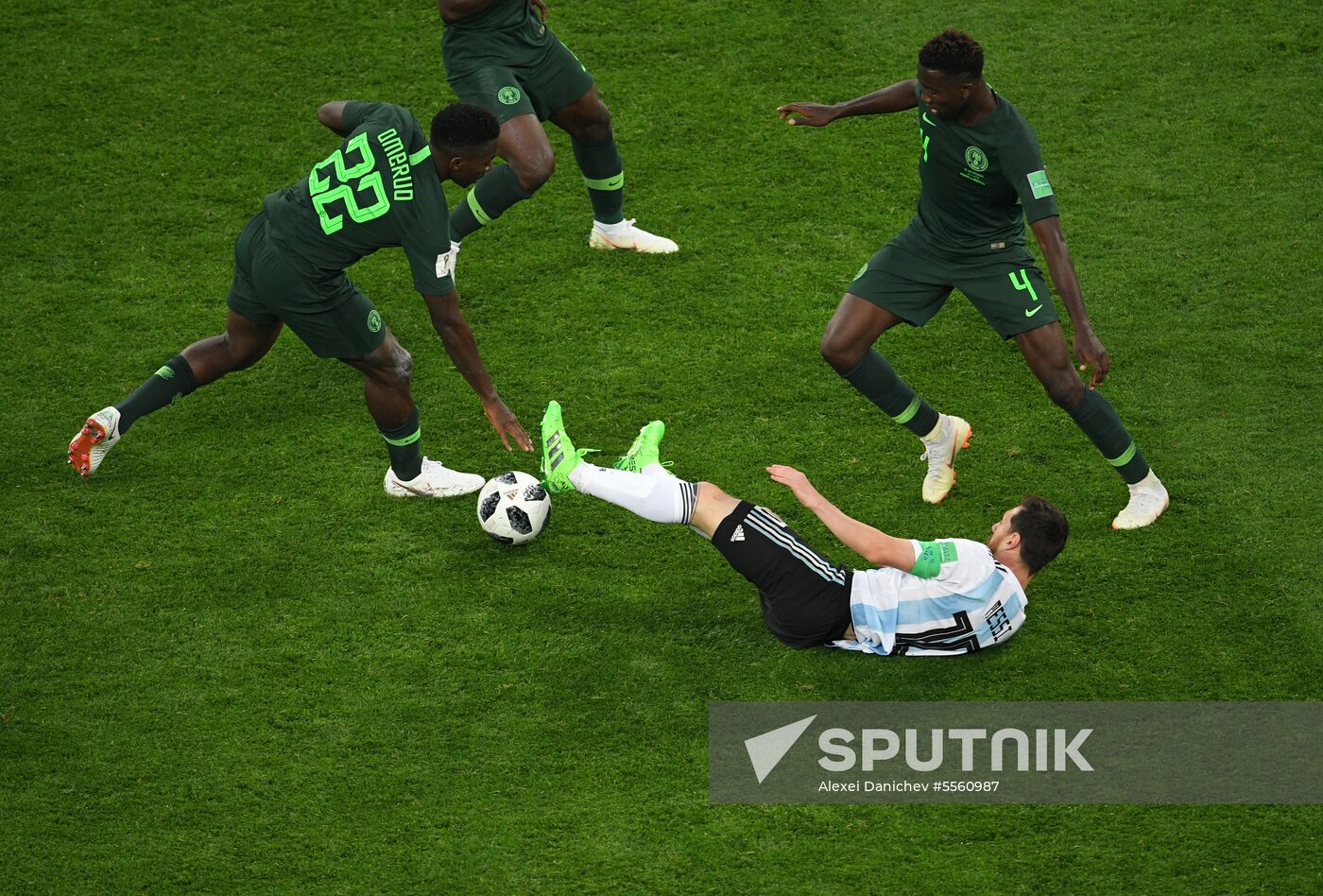 Russia World Cup Nigeria - Argentina