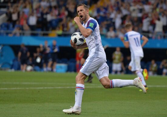 Russia World Cup Iceland - Croatia 