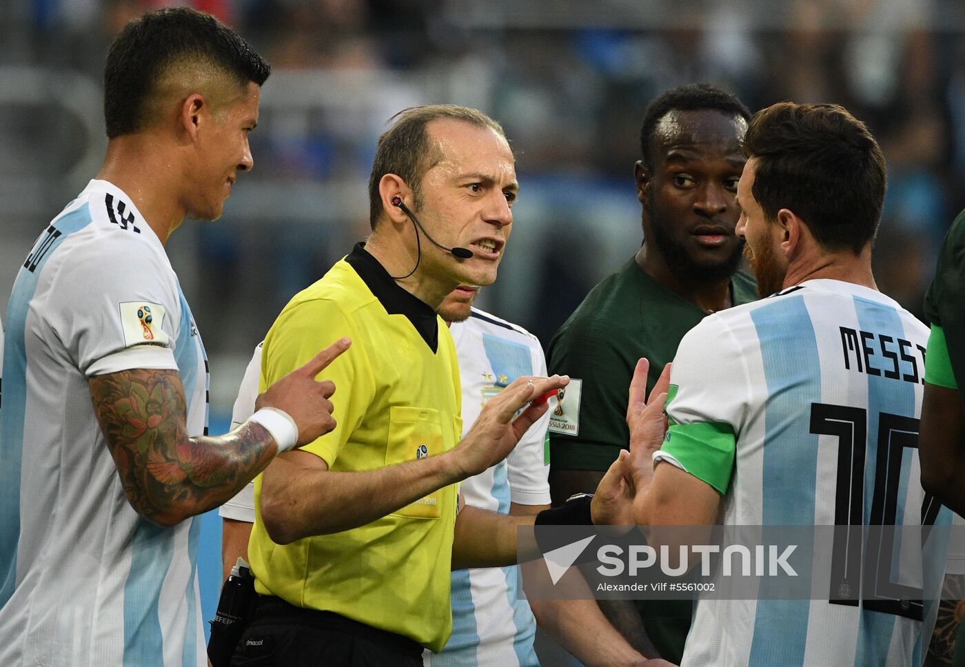 Russia World Cup Nigeria - Argentina
