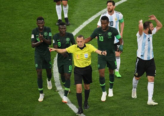 Russia World Cup Nigeria - Argentina