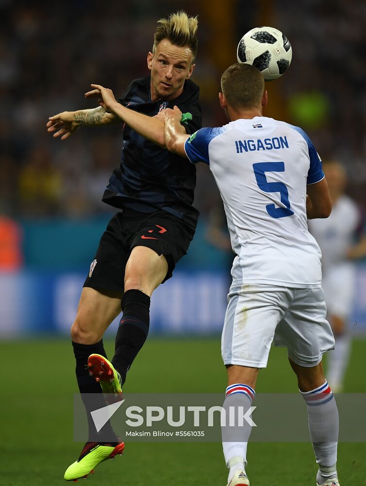 Russia World Cup Iceland - Croatia