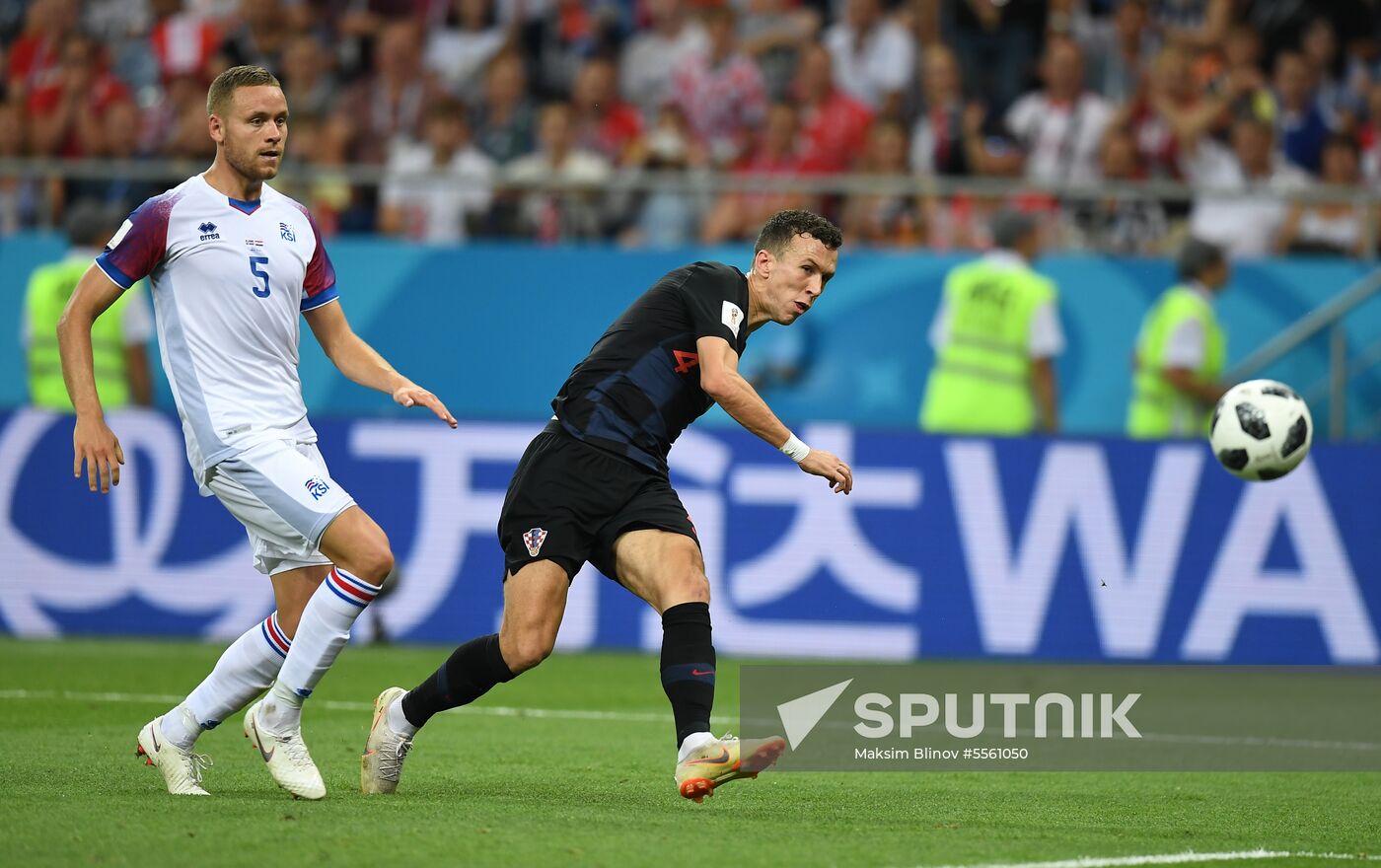 Russia World Cup Iceland - Croatia