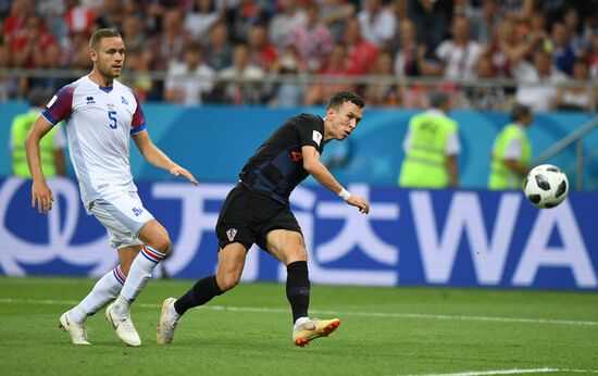 Russia World Cup Iceland - Croatia 