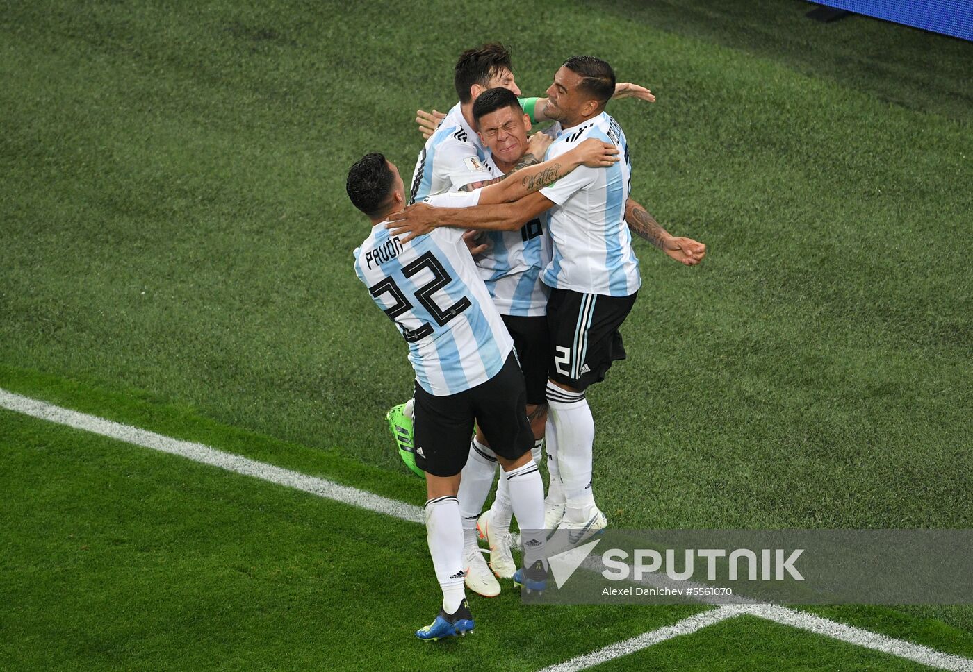 Russia World Cup Nigeria - Argentina