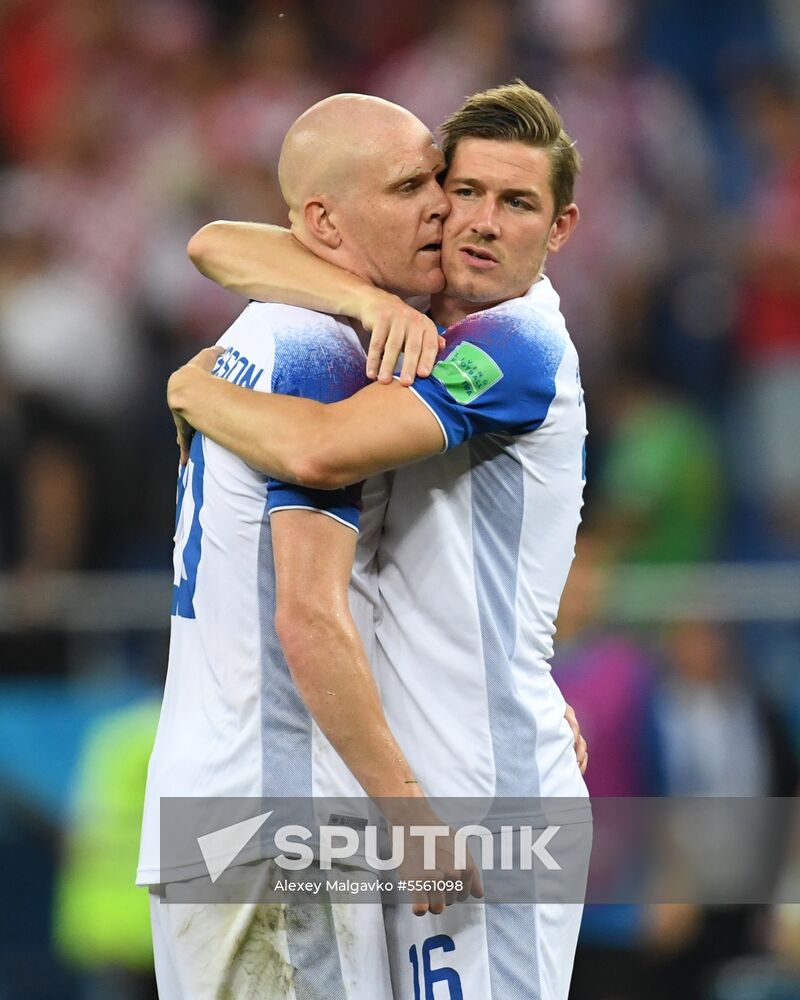 Russia World Cup Iceland - Croatia