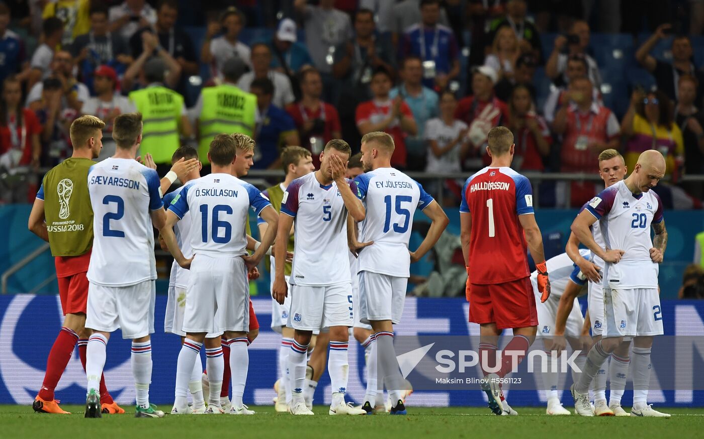 Russia World Cup Iceland - Croatia