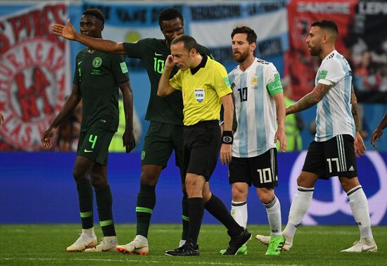 Russia World Cup Nigeria - Argentina