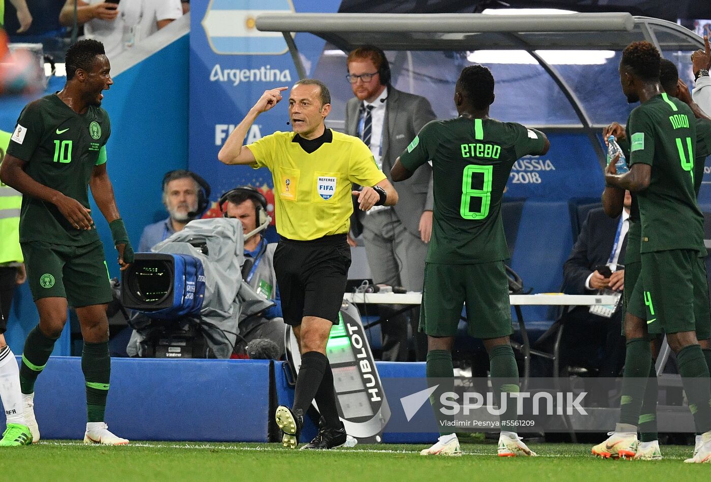 Russia World Cup Nigeria - Argentina