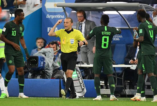 Russia World Cup Nigeria - Argentina