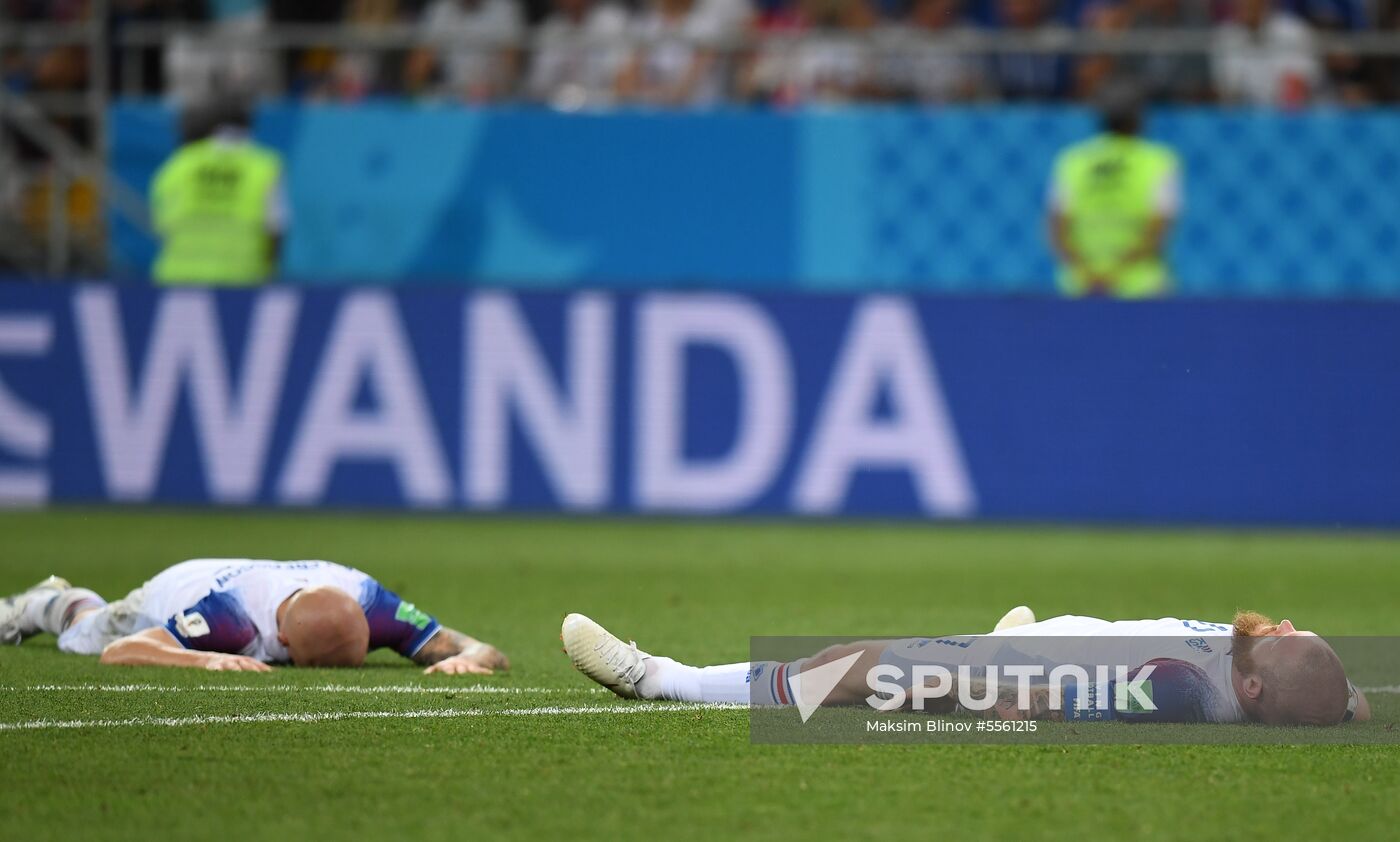 Russia World Cup Iceland - Croatia