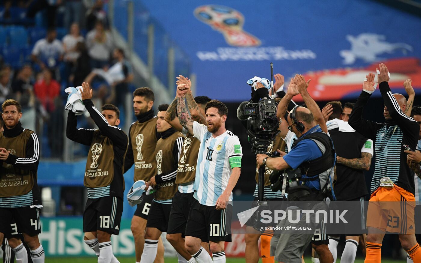 Russia World Cup Nigeria - Argentina