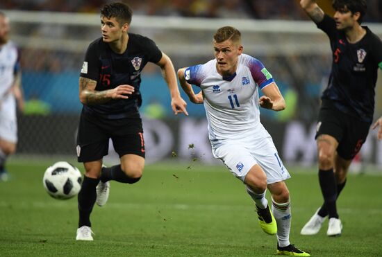 Russia World Cup Iceland - Croatia 