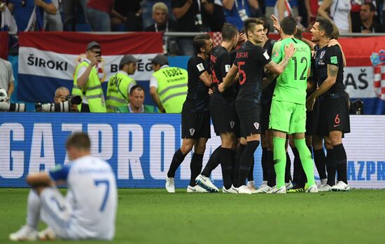 Russia World Cup Iceland - Croatia 
