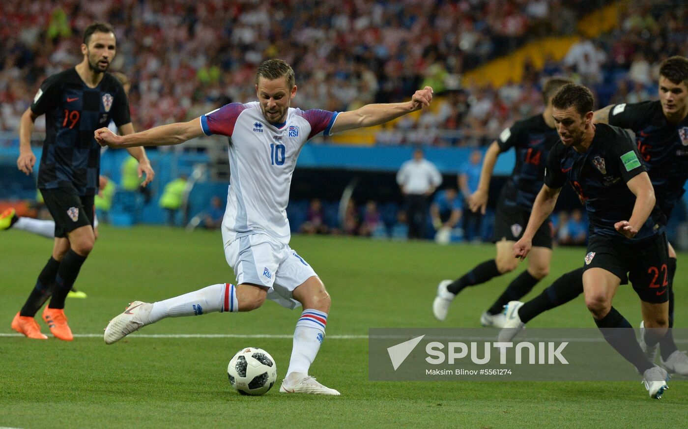 Russia World Cup Iceland - Croatia