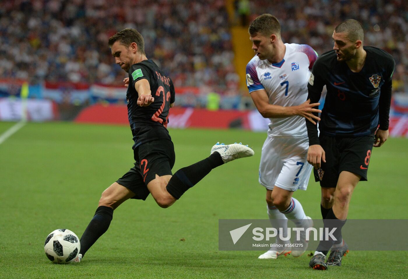 Russia World Cup Iceland - Croatia