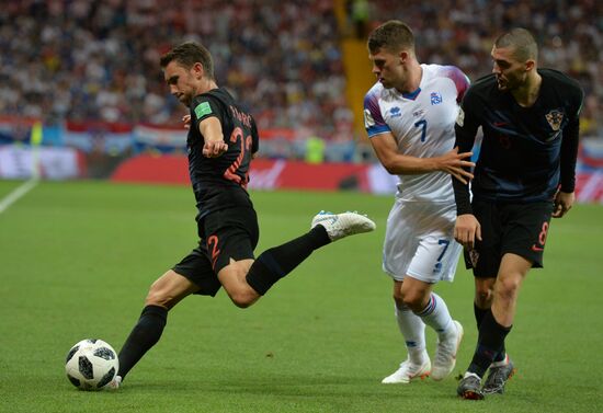 Russia World Cup Iceland - Croatia 