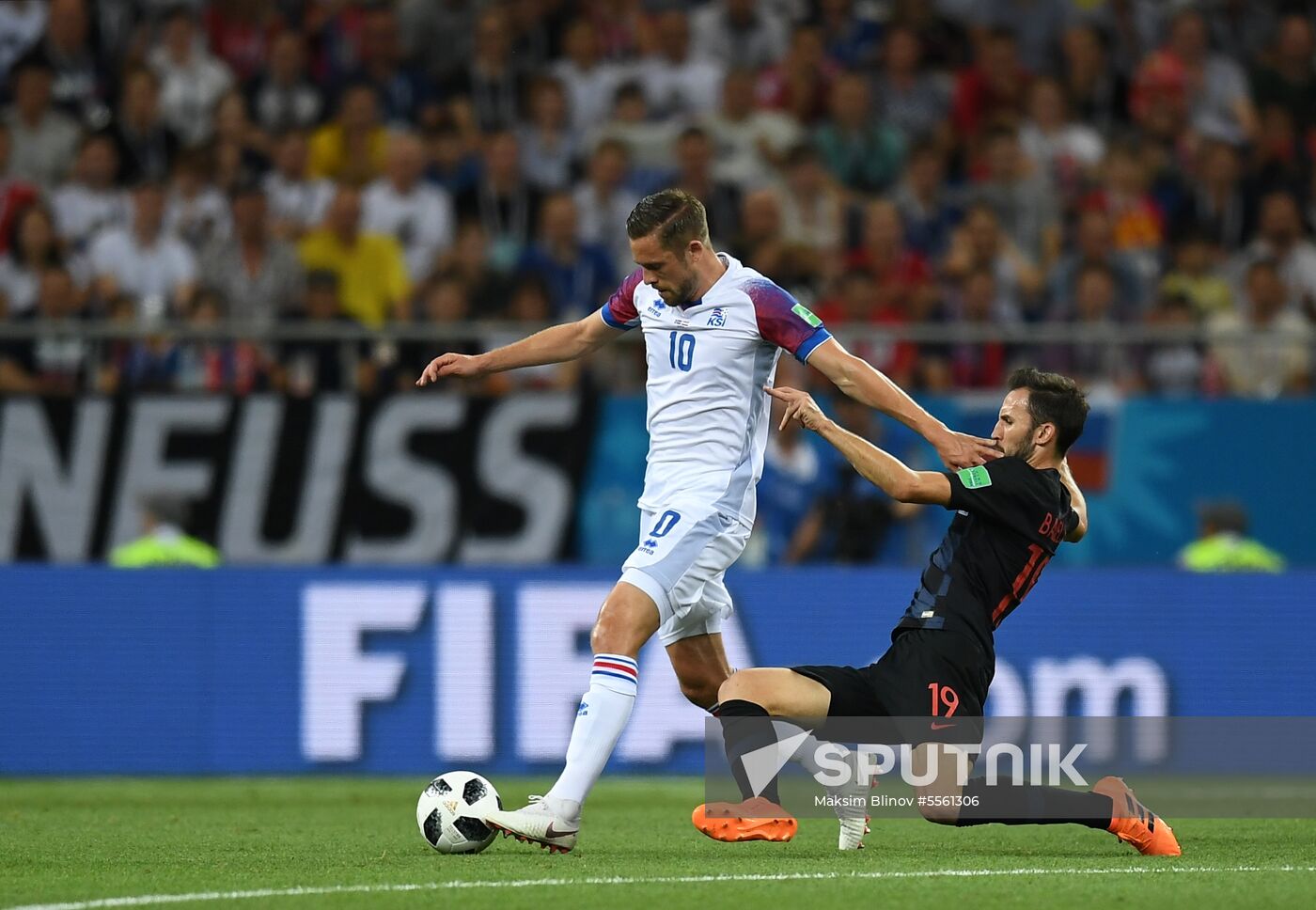 Russia World Cup Iceland - Croatia