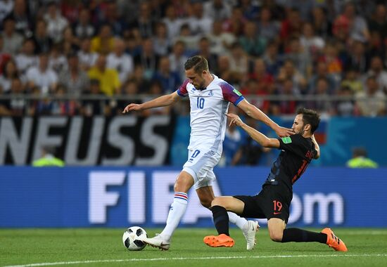 Russia World Cup Iceland - Croatia 