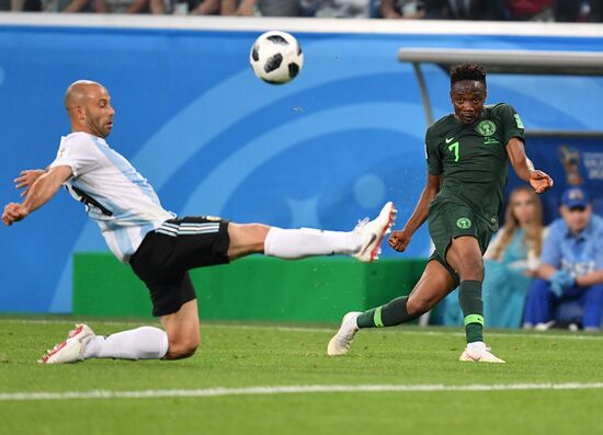 Russia World Cup Nigeria - Argentina