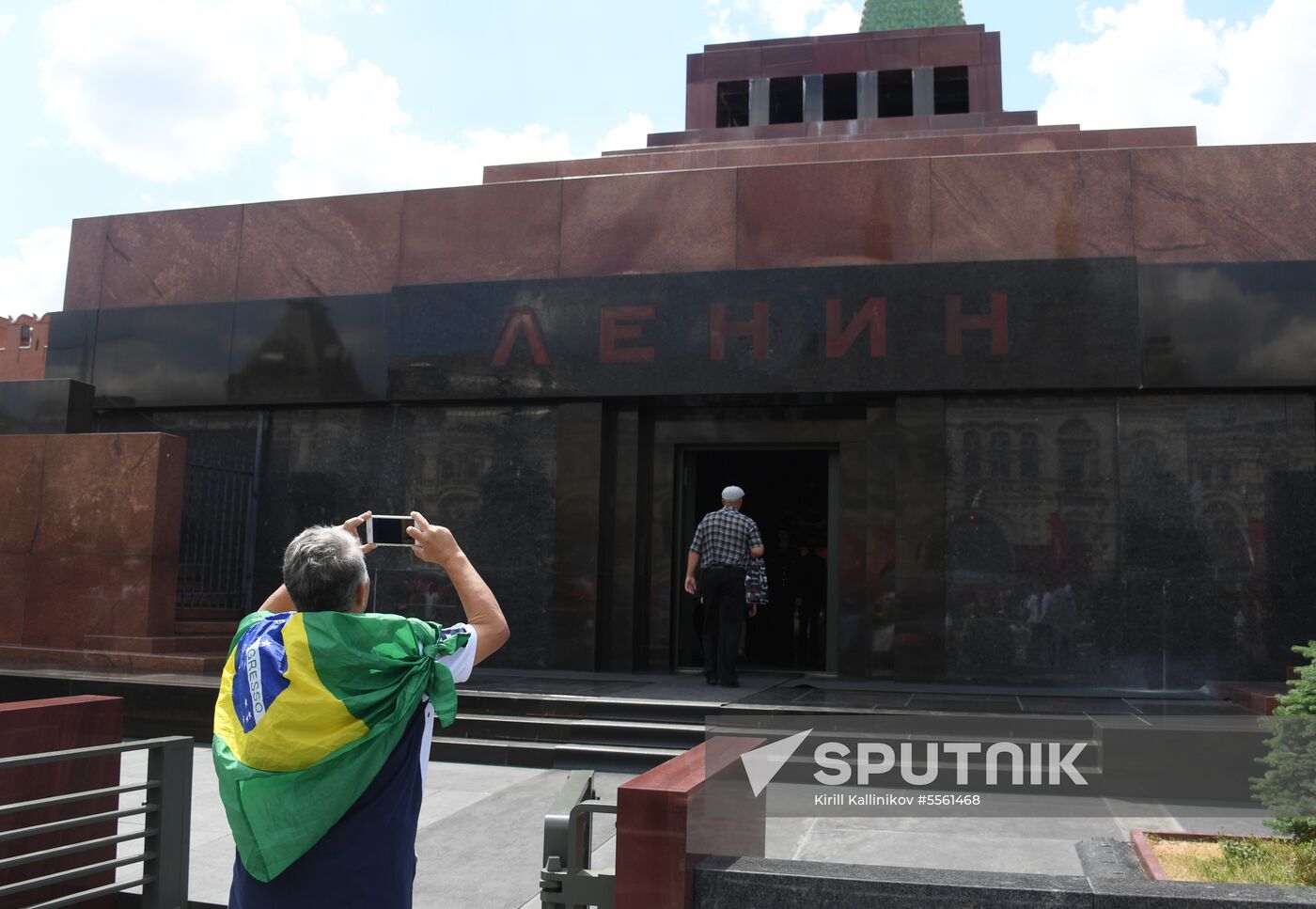 Presidential Regiment guard mounting rehearsal on Red Square