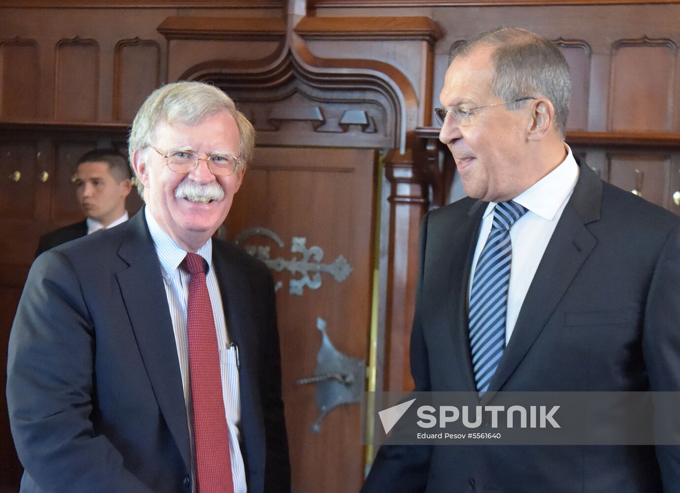 US National Security Advisor John Bolton visits Russia