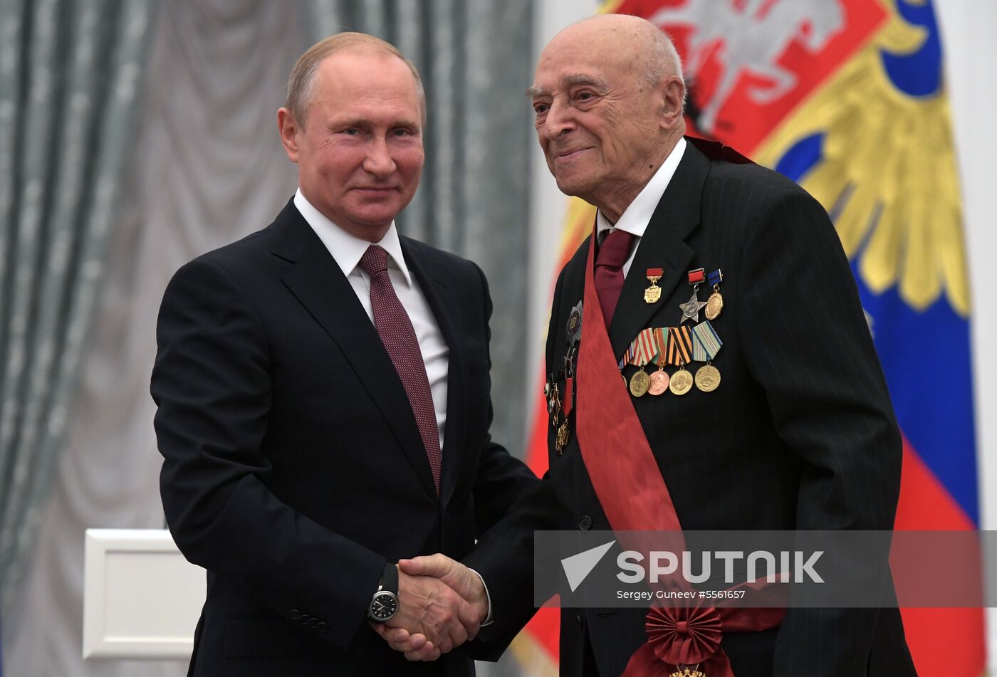 Vladimir Putin presents state prizes in Kremlin