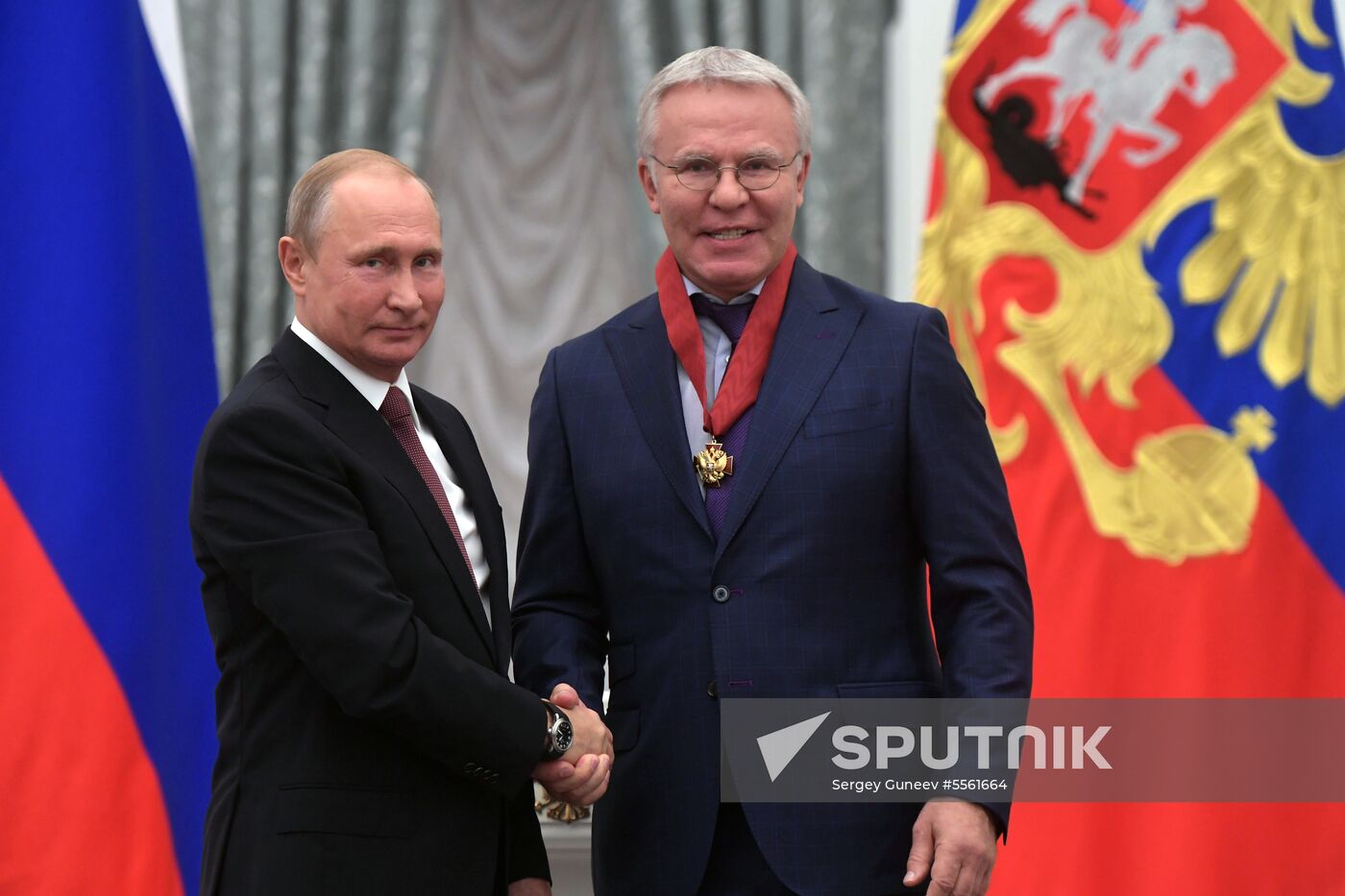 Vladimir Putin presents state prizes in Kremlin