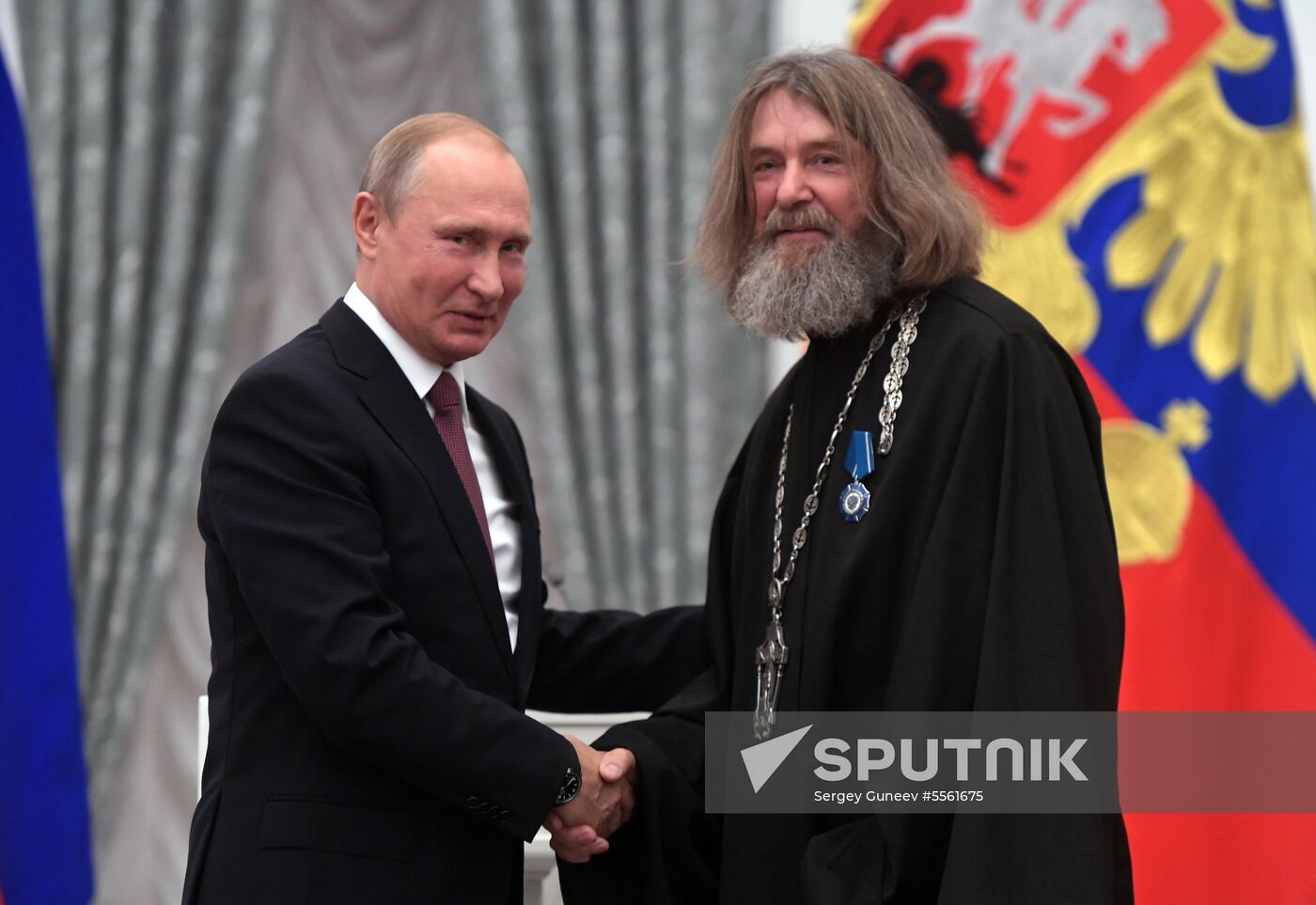 Vladimir Putin presents state prizes in Kremlin